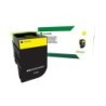 TONER GIALLO LEXMARK RETURN PRGM 3K