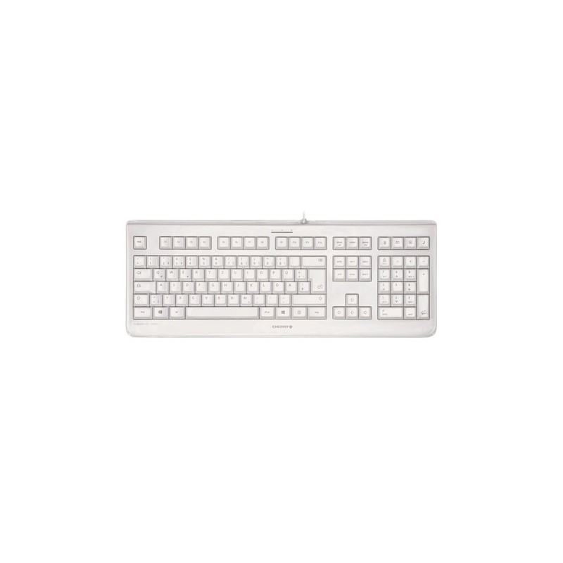 CHERRY KC 1068 tastiera USB QWERTY Inglese UK Grigio