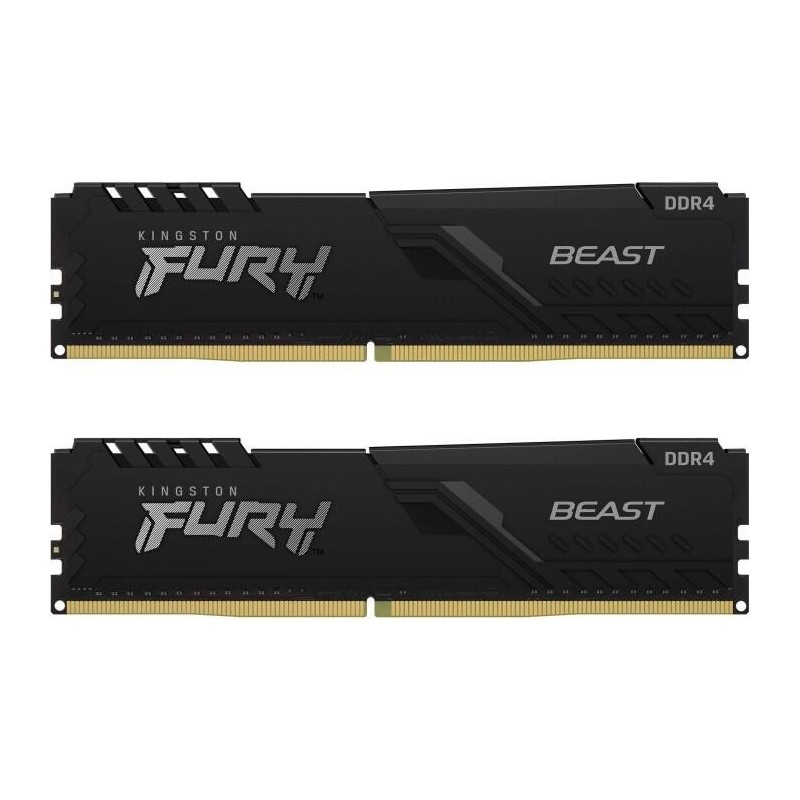 Kingston Technology FURY Beast memoria 32 GB 4 x 8 GB DDR4 3200 MHz