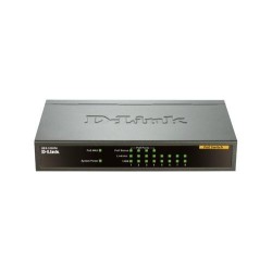 D-Link DES-1008PA switch di rete Non gestito Fast Ethernet 10/100 S