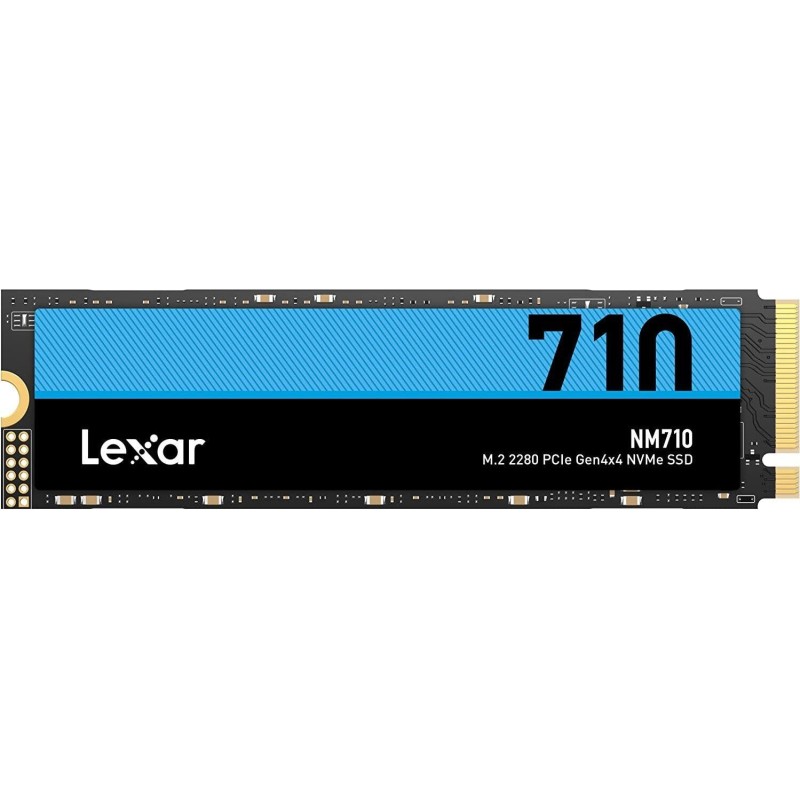 500GB Lexar NM710 High Speed PCIe Gen 4X4 M2 NVMe SSD