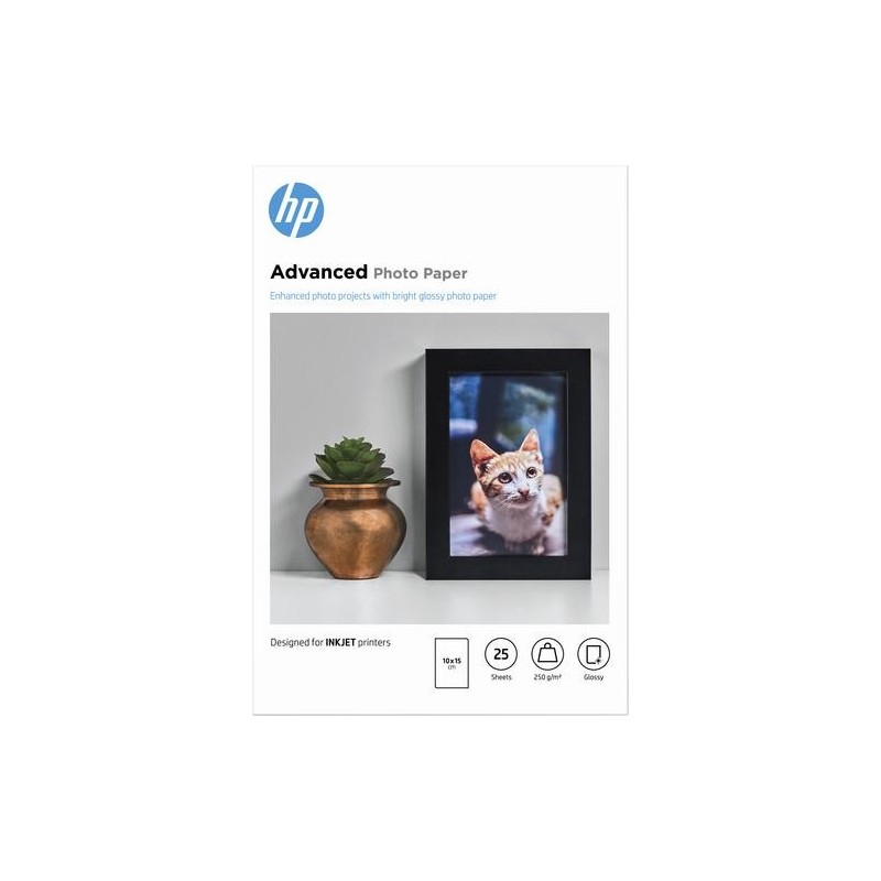 CARTA HP PHOTO/ADV GLOSSY10X15 BDL