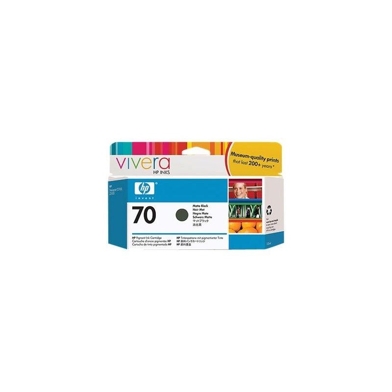 CARTUCCIA INK HP 70 BK OPACO