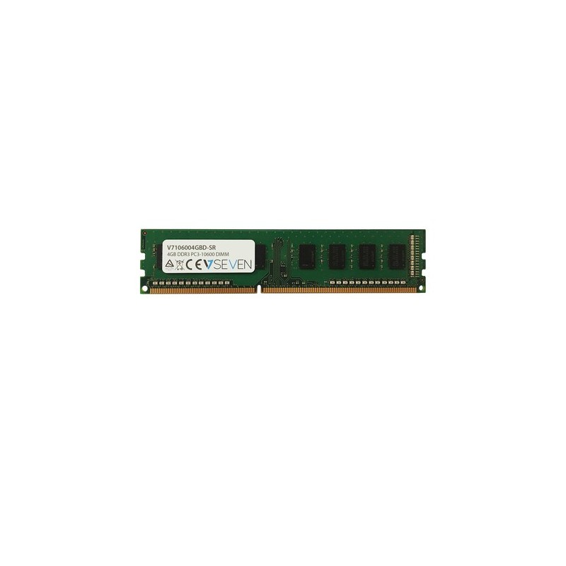 V7 4GB DDR3 PC3-10600 1333MHZ DIMM Modulo di memoria - V7106004GBD-SR