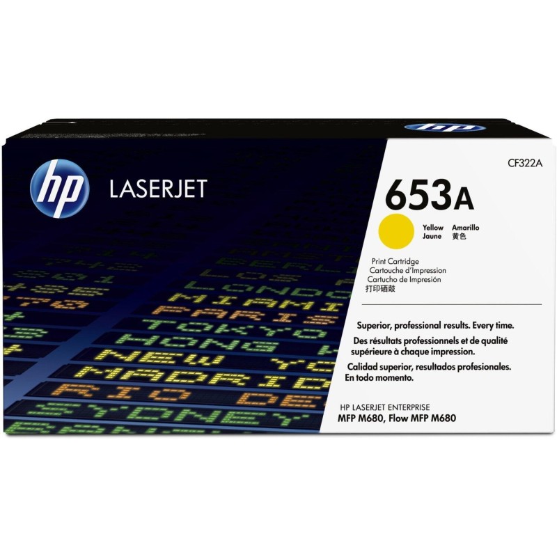 HP 653A YELLOW TONER