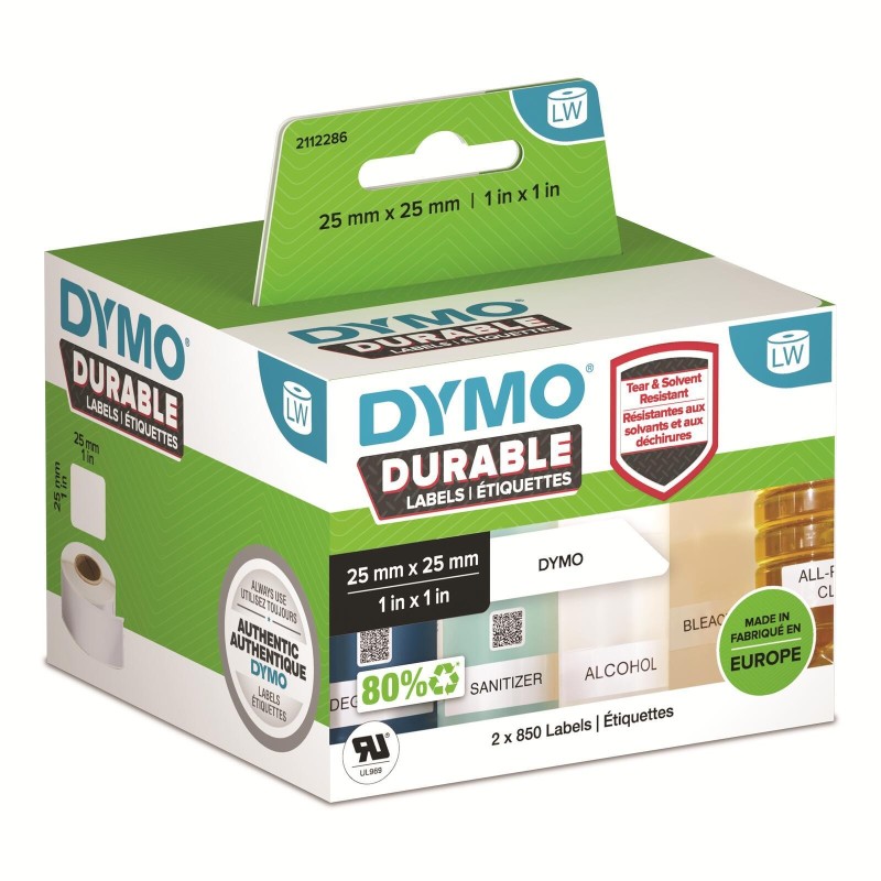 DYMO Durable Bianco Etichetta per stampante autoadesiva LW ADRESS LA