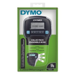 Dymo Label Manager 160 Value Pack inclusi etichette standard 3x 12mm