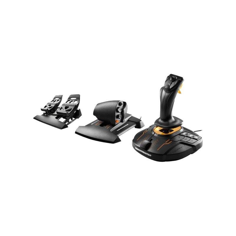 Thrustmaster T-16000M FCS Flight Pack Nero USB Joystick Analogico/Dig