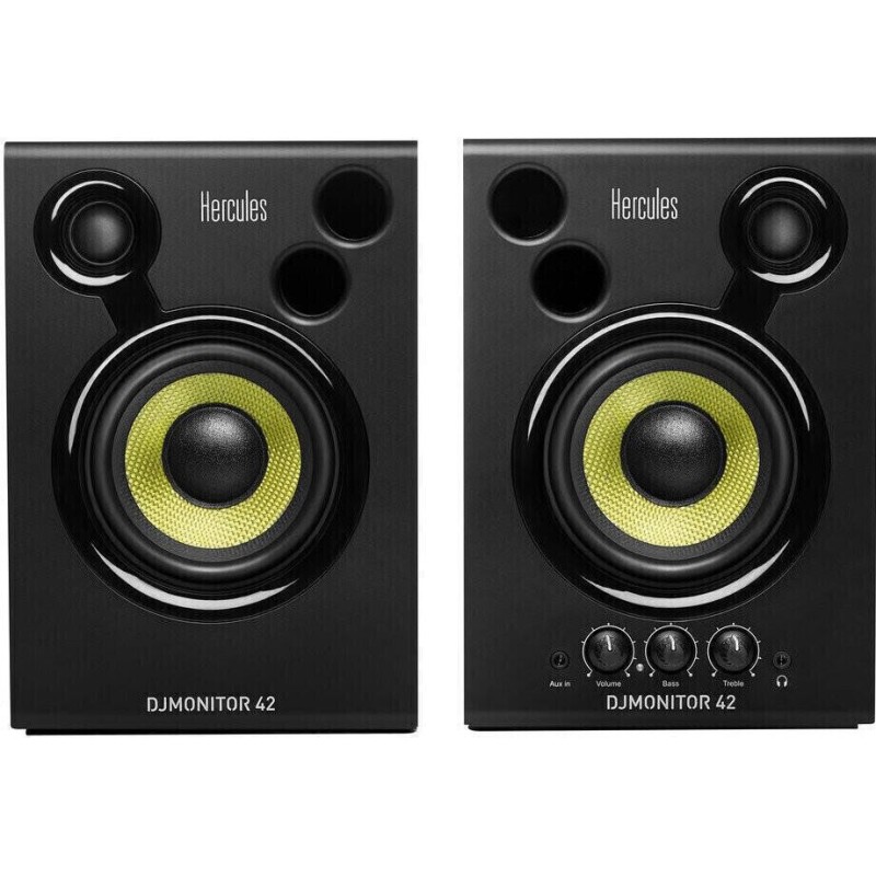 Hercules DJ Monitor 42 Monitor Speaker 40 Watt totale bidirezionale