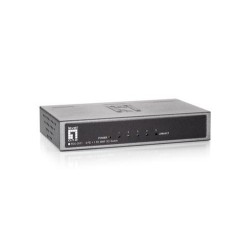 LevelOne FEU-0511 switch di rete Fast Ethernet 10/100 Nero Grigio