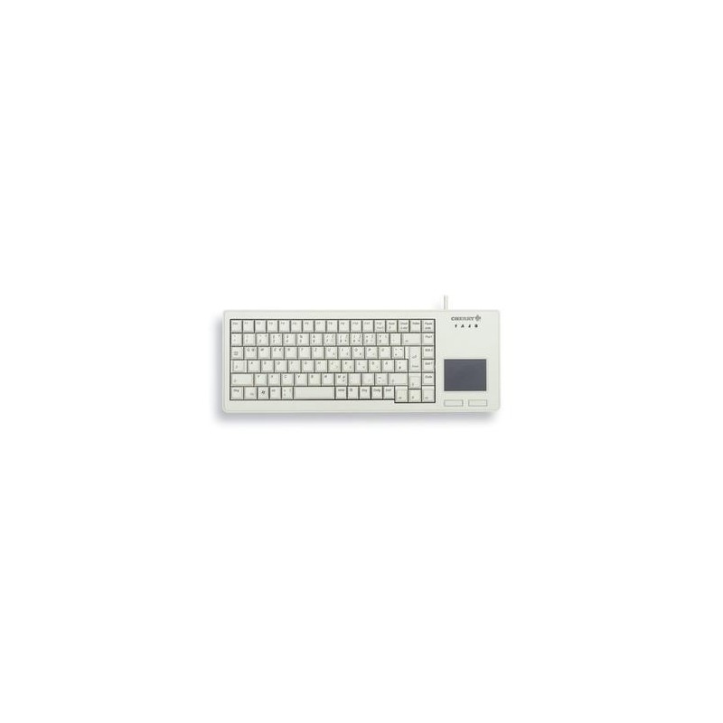 CHERRY XS Touchpad tastiera USB QWERTZ Tedesco Grigio