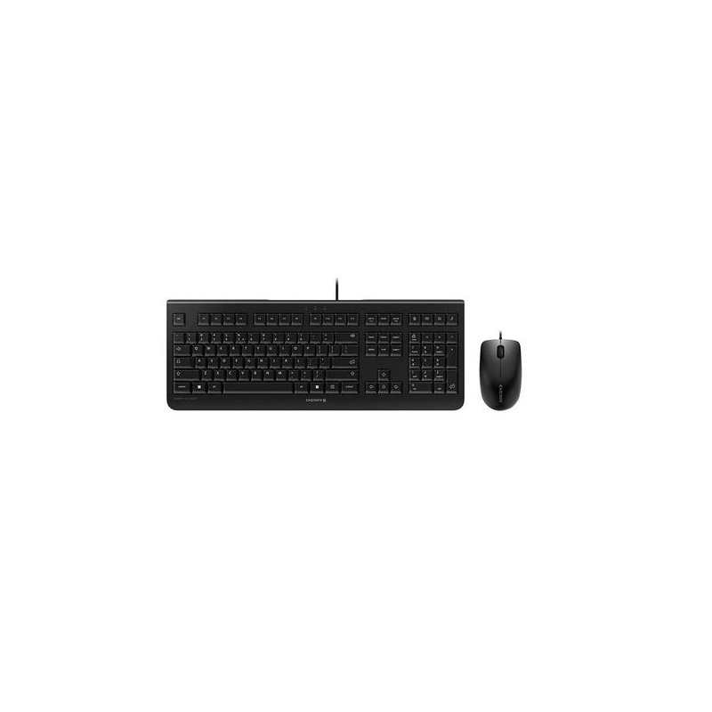 CHERRY DC 2000 tastiera Mouse incluso USB QWERTY Inglese US Nero