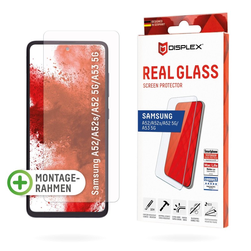 DISPLEX REAL GLASS CLEAR - F/ SAMSUNG GALAXY A52/A52 5G/A52