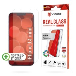 DISPLEX REAL GLASS + CASE - F/ APPLE IPHONE 13 MINI