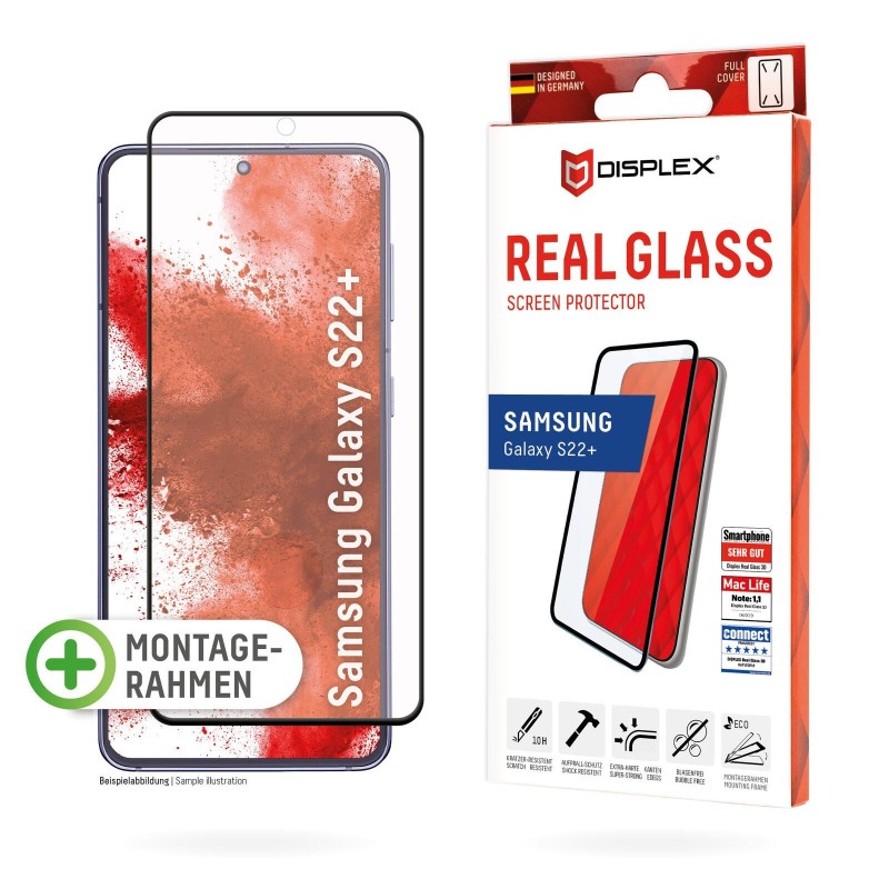 DISPLEX REAL GLASS FULL COVER - F/ SAMSUNG GALAXY S22+