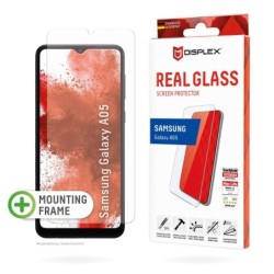 DISPLEX Panzerglas 10H, 2D f&Atilde;&frac14;r Samsung Galaxy A05, Eco-Mon agerahm