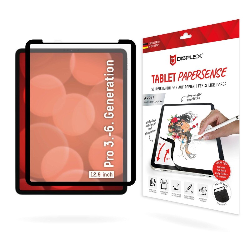 DISPLEX TABLET PAPERSENSE f&Atilde;&frac14;r iPad Pro 12,9 3./4./5./6. G n., wied