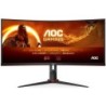 34 AOC Gaming 219 VA 180Hz Curvo 1ms Reg Alt Ergonomico