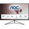 MONITOR AOC LED 315" Wide U32U1 4K IPS 3840x2160 5ms 350cd/mq 1300