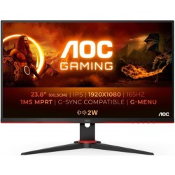 MONITOR AOC LED 238" Wide 24G2SPAE/BK 165Hz IPS 1920x1080 4ms 300cd/