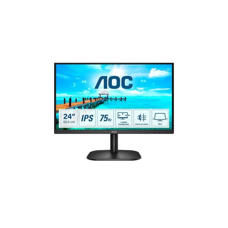 AOC B2 24B2XDA LED display 605 cm 238" 1920 x 1080 Pixel Full HD