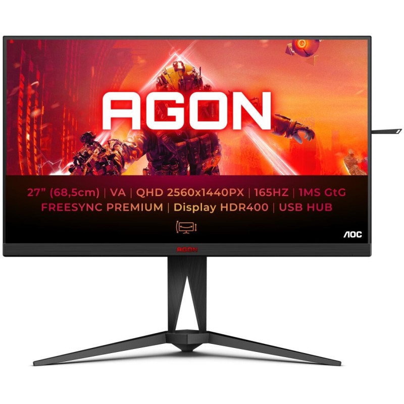 AOC AGON AG275QXN/EU LED display 686 cm 27 2560 x 1440 Pixel Quad