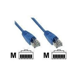 Cavo di rete in linea 2M blu RJ-45 Cat5E UTP