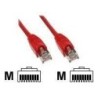 Cavo di rete in linea 2m rosso RJ-45 CAT5E UTP