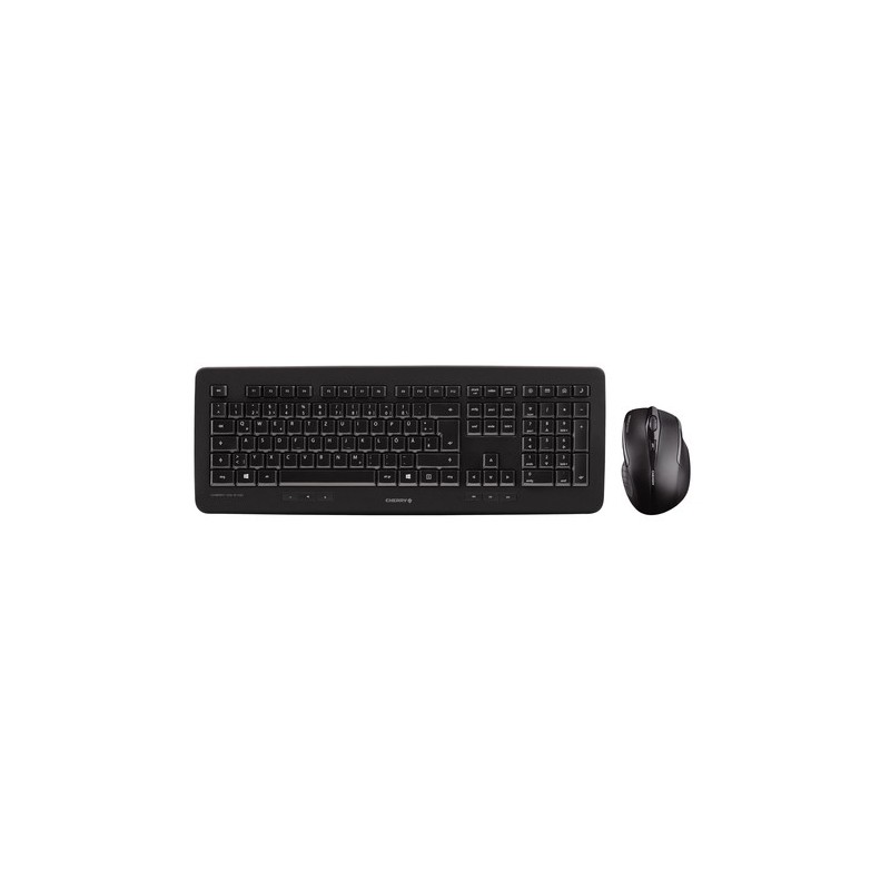 CHERRY DW 5100 tastiera Mouse incluso RF Wireless Inglese US Nero