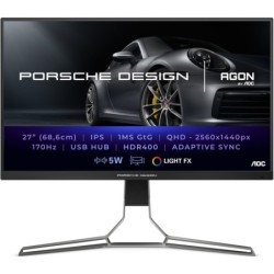 AOC Porsche PD27S LED display 686 cm 27 2560 x 1440 Pixel Quad HD