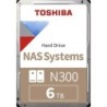 Toshiba N300 NAS 35" 6000 GB Serial ATA III