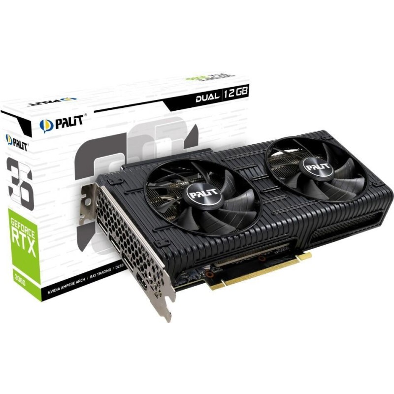 Palit NE63060019K9-190AD scheda video NVIDIA GeForce RTX 3060 12 GB G