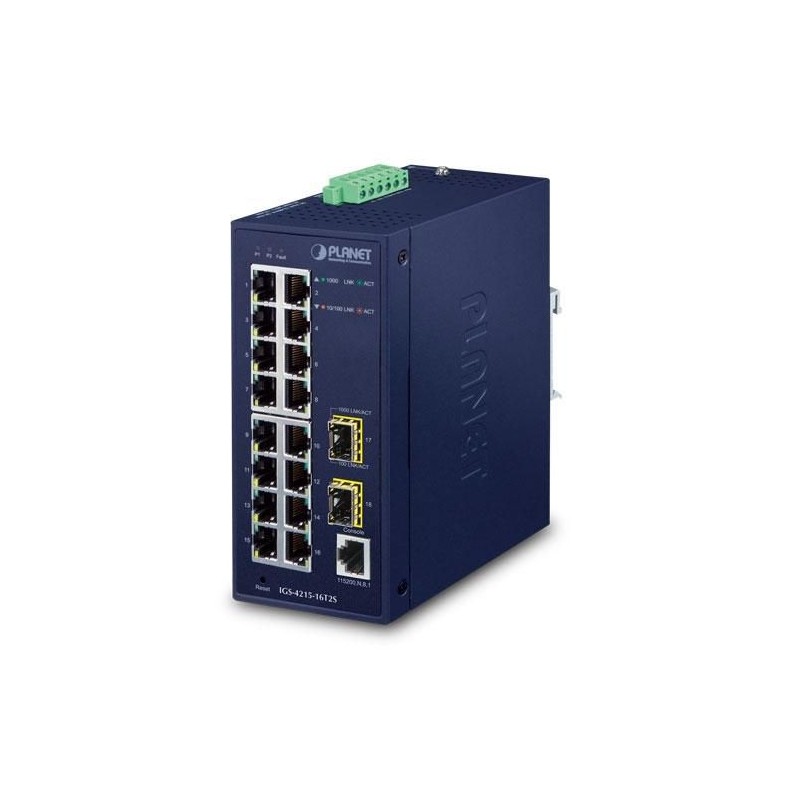 IP30 Industrial L2/L4 16-Port