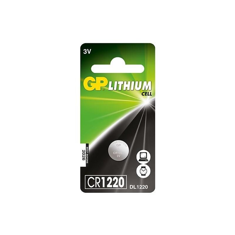 LITHIUM BUTTON CELL CR1220