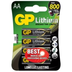 GP AA lithium battery 15V