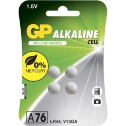 GP ALKALINE BUTTON CELL LR44