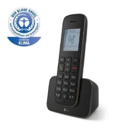 Telekom Sinus 207 Black telefono cordless analogo