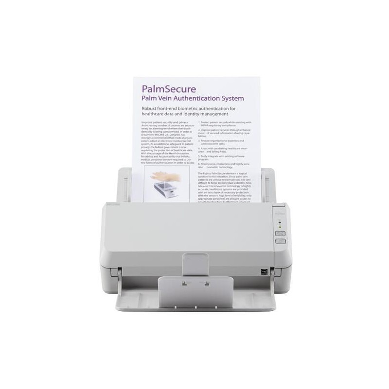 Scanner Fujitsu SP-1125N da Ufficio con LED Ethernet Gigabit USB32 A