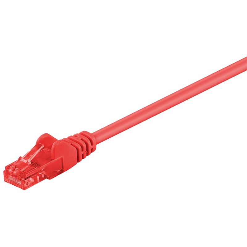 U/UTP CAT6 1M Red PVC