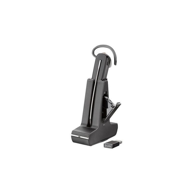 POLY Savi 8245 UC Auricolare Wireless A clip Ufficio Nero SAVI 8245