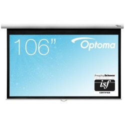 Optoma DS-9106MGA Manuale Pull Down Projector Canvas, 16: 9, (106) 26