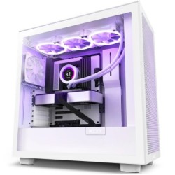 NZXT H7 Flow Midi Tower Bianco NZXT H7 Flow White Mid Tower Case