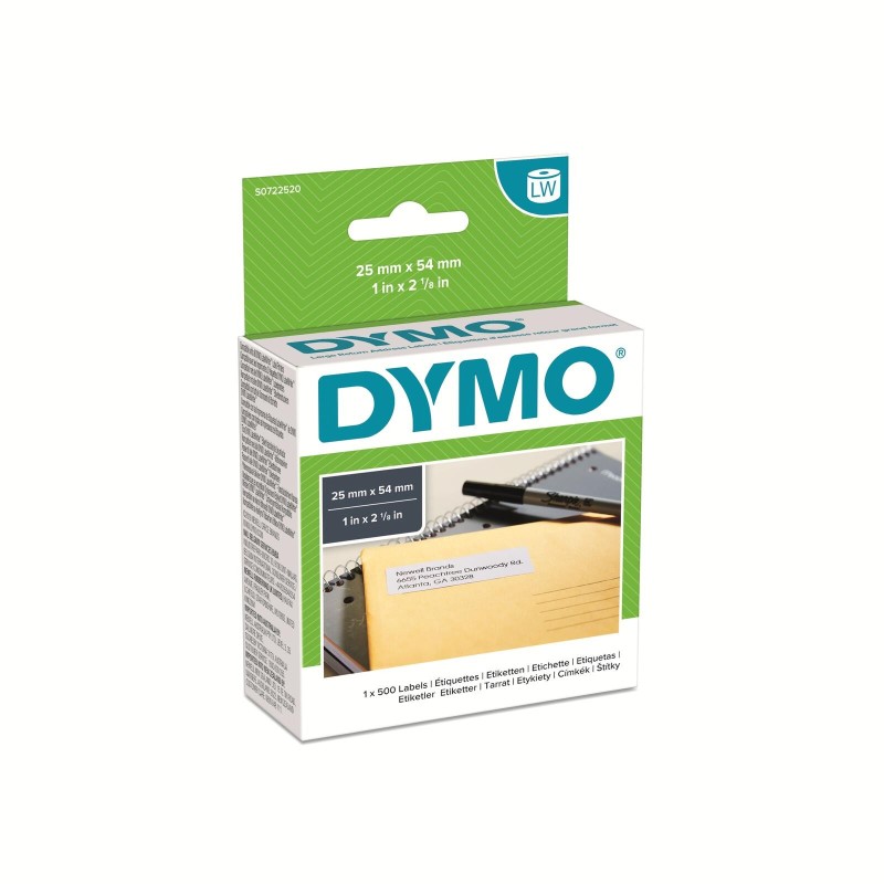 DYMO LW - Etichetta con indirizzo di ritorno grande - 25 x 54 mm - S0