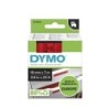 DYMO D1 - Standard Etichette - Nero su rosso - 19mm x 7m Dymo 45807