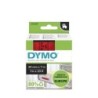 DYMO D1 - Standard Etichette - Nero su rosso - 24mm x 7m DYMO D1 Tap