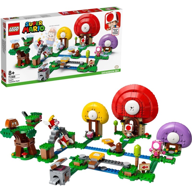 LEGOâ® Super Mario Toads Treasure Hunt â Extension Set 71368