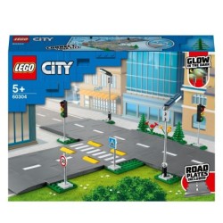 LEGOÂ® City StraÃenkreuzung mit Ampeln 60304