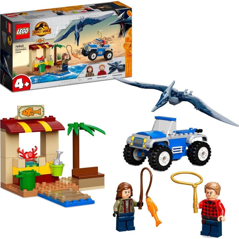 LEGOâ® Jurassic Worldâ ¢ PTeranodon Hunt 76943