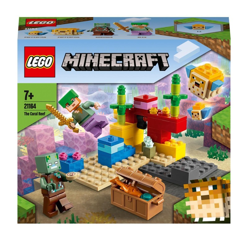 LEGOÂ® Minecraft Das Korallenriff 21164