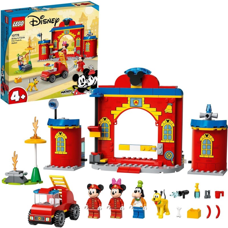 Legoâ® Disney Micky's Fire Station e Fire Engine 10776